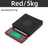 3kg/0.1g Digital kitchen Weight Grams Electronic High Precision Coffee Scale