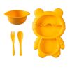 1pc Multi Functional Bear Shaped Dinner Plate Set