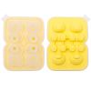 1pc Cute Teddy Bear Ice Cube Making Mold; Splash-proof And Easy To Fall Off; For Refrigerator With Container; Cute Bear Ice Cube Tray; To Make Frozen