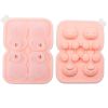 1pc Cute Teddy Bear Ice Cube Making Mold; Splash-proof And Easy To Fall Off; For Refrigerator With Container; Cute Bear Ice Cube Tray; To Make Frozen