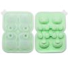 1pc Cute Teddy Bear Ice Cube Making Mold; Splash-proof And Easy To Fall Off; For Refrigerator With Container; Cute Bear Ice Cube Tray; To Make Frozen