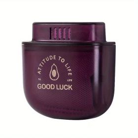 1 Pack Fridge Ninja Fridge Deodorizer - More Effective Than Baking Soda - Natural And Unscented Activated Charcoal Refrigerator Deodorizer - Fridge (Color: Purple)