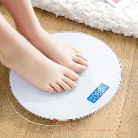Home Charging Electronic Scale Intelligent Weighing Scale (Color: White)