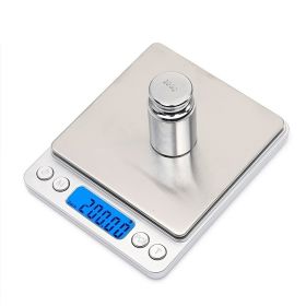 Stainless Steel High Precision Electronic Scale (Heavy Weight: Weight Limit 3000g)