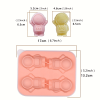 Astronaut Ice Cube Mold Frozen  Silicone Ice Tray Mold