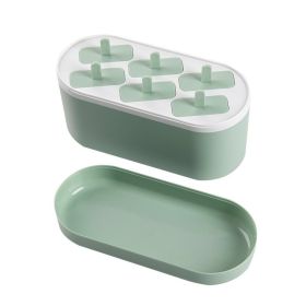Ice Cream Mold; Storage Pastry Mold; Household Popsicle Ice Cream Freezer; Ice Cube Box (Color: A)