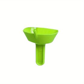 New Drip-Proof Popsicle Frozen Treats Rack Popsicle Holder With Straw (Color: Green)