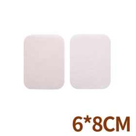 10 Pairs Sofa Cushion Sheet Sticker Pads With Adhesive Gadgets Home Accessories Hook Loop Strips For Rug Couch Utensils Tools (Color: Pink - 6x8cm)