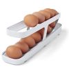 Refrigerator Egg Dispenser Rolling Eggs Holder Container
