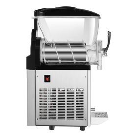 12L Commercial Slushy Machine Margarita Smoothie Frozen Drink Slushie Maker (Capacity: 1 x 12 L)
