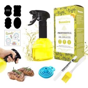 Hometeczone Oil Sprayer 8 oz Olive, Oil Mister Fryer, Canola Spritzer (Color: Yellow)