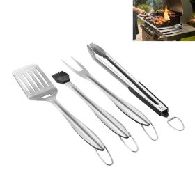 Cooking Food Utensil Cookware Kitchen Gadgets Barbecue Utensil (Type: Barbecue Tool, Color: Silver)