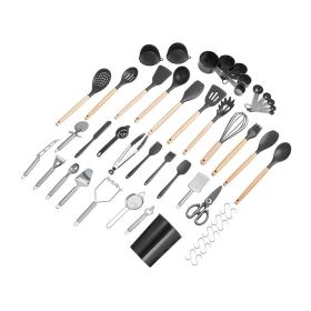 Kitchen Cooking Utensils Set for BBQ & Kitchen (Type: 50 PCS, Color: As pic show)