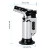 Culinary Butane Torch Lighter Refillable Blow Torch Kitchen Cooking BBQ Torch