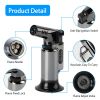 Culinary Butane Torch Lighter Refillable Blow Torch Kitchen Cooking BBQ Torch