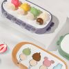 1pc New Ice Cream Ice Cream Mold Food Grade Silicone Popsicle Ice Cream Grinder