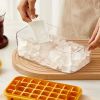 1pc Large Size 32/64 Slots Ice Mold Ice Tray Tray With Lid Ice Delivery Shovel; Creative 2-in-1 Ice Tray