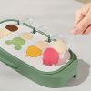 1pc New Ice Cream Ice Cream Mold Food Grade Silicone Popsicle Ice Cream Grinder