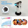 Culinary Butane Torch Lighter Refillable Blow Torch Kitchen Cooking BBQ Torch