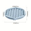 Hexagon Round Ice Cube Tray With Lid Mold For Freezer; 37pcs Sphere Ice Chilling Cocktail Whiskey Tea & Coffee