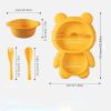 1pc Bear Shaped Dinner Plate Set