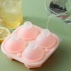 1pc Rose Shaped Ice Cube Tray; Silicone Ice Cube Mold; Kitchen Gadget