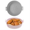 Reusable Air Fryer Liners; Silicone Air Fryer Basket Air Fryer Accessories