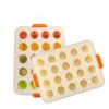 20 Cavity Jelly Tray; Food Grade Nonstick Silicone Mold; Pudding Fruit Ice Cube Mold; Kitchen Cooking Tools