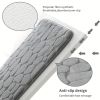 Memory Foam Bath Rug, Cobblestone Embossed Bathroom Mat, Rapid Water Absorbent And Washable, Non-Slip, Thick, Soft And Comfortable
