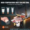 VEVOR Fully Automatic Cup Sealing Machine, 500-650 Cups/H, Cup Sealer Machine for 190 mm Tall & 90/95 mm Cup