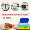 1pc 6 Styles Ice Cube Mold Building Blocks Ice Tray Silicone Mold Ice Cube