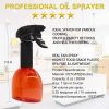 Hometeczone Oil Sprayer 8 oz Olive, Oil Mister Fryer, Canola Spritzer