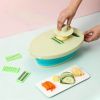 10 in 1 Retractable Colander Cutter Slicer Chopper Vegetables Fruits Tool
