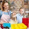 1pc 6 Styles Ice Cube Mold Building Blocks Ice Tray Silicone Mold Ice Cube