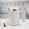 Fully Automatic Stirring Cup 380ml; Portable Rechargeable Coffee Milk Mixed Magnetic Water Cup; Small Kitchen Appliances