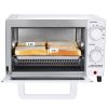 4 Slice Countertop Toaster Oven with 3 Settings, includes Baking Rack and Pan, New