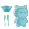 1pc Bear Shaped Dinner Plate Set