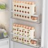 2Pcs/Set Multi-layer Household Refrigerator Side Door Rolling Egg Storage Box