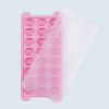 Ice Tray Quick Freezer Frozen Ice Cube Mold Ice Box Silica Gel Net Red Frozen Ice With Cover Household Big Artifact Refrigerator Homemade