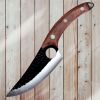 Butcher butcher for meat and bone with small scimitar(USPS Shipping)