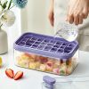 1pc Large Size 32/64 Slots Ice Mold Ice Tray Tray With Lid Ice Delivery Shovel; Creative 2-in-1 Ice Tray