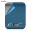 1pc 10KG/5KG Kitchen Scales Stainless Steel Weighing For Food Diet Postal Balance Measuring LCD Precision Electronic