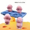Astronaut Ice Cube Mold Frozen  Silicone Ice Tray Mold