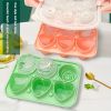 Ice Cube Tray; Rose Flower And Heart Shaped Ice Cube Mold; Food Grade Silicone Ice Ball Maker