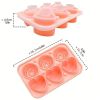Ice Cube Tray; Rose Flower And Heart Shaped Ice Cube Mold; Food Grade Silicone Ice Ball Maker