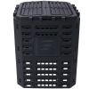 Garden Composter Bin Made from Recycled Plastic – 90 Gallons (340Liter) Large Compost Bin - Create Fertile Soil with Easy Assembly, Lightweight