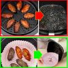 Reusable Air Fryer Liners; Silicone Air Fryer Basket Air Fryer Accessories